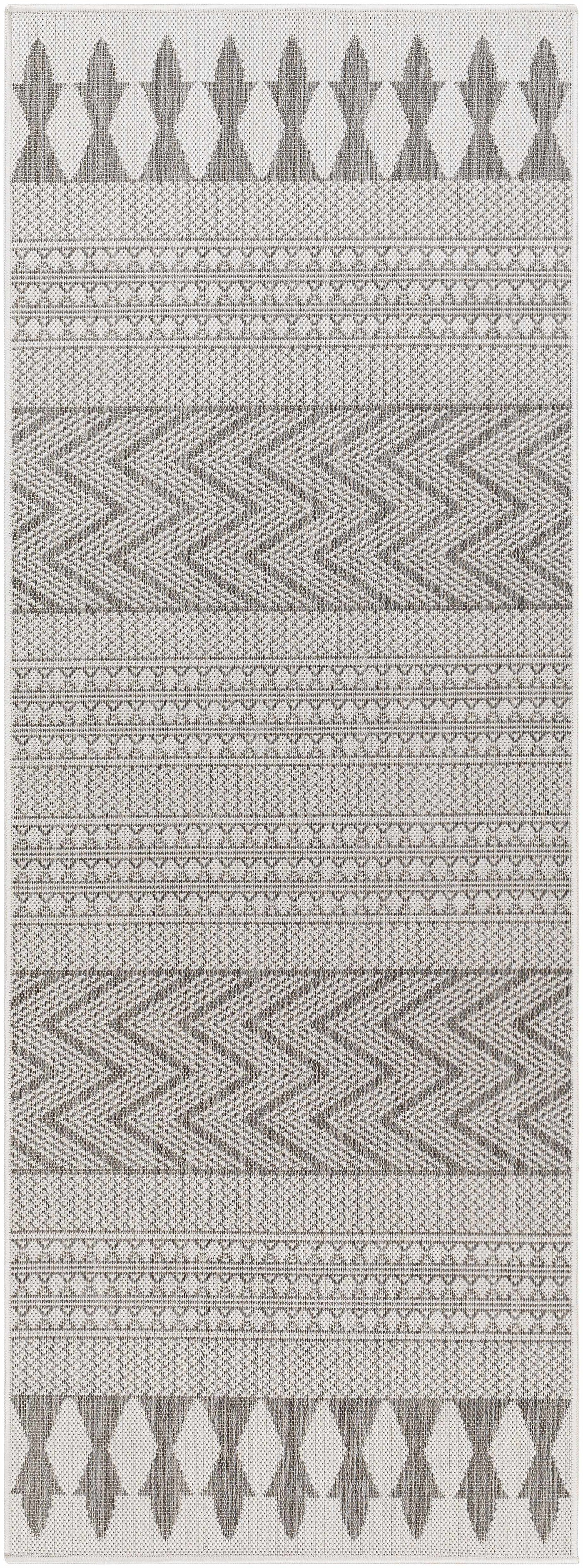 Asif Gray Outdoor Area Rug - Clearance by Boutique Rugs