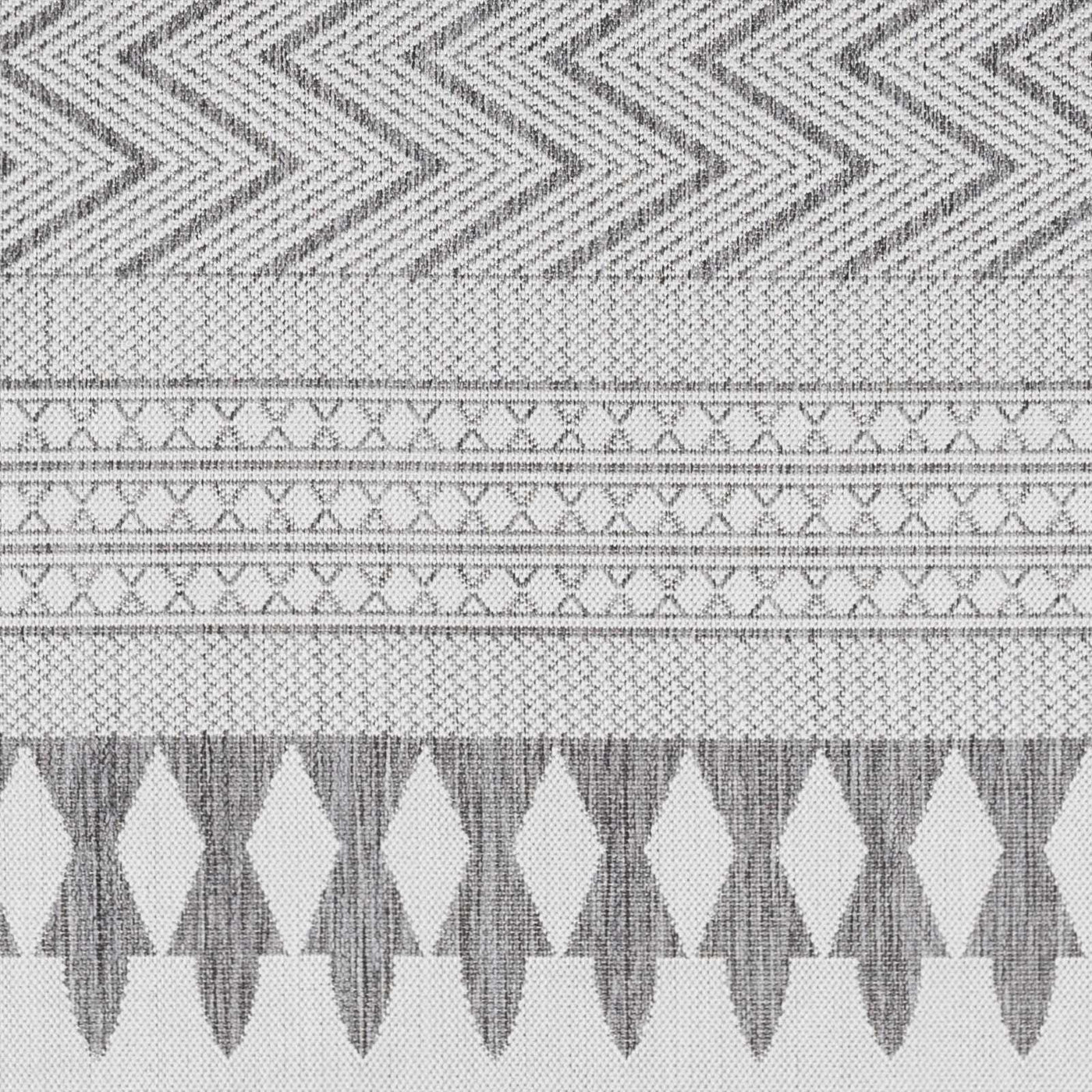 Asif Gray Outdoor Area Rug - Clearance by Boutique Rugs