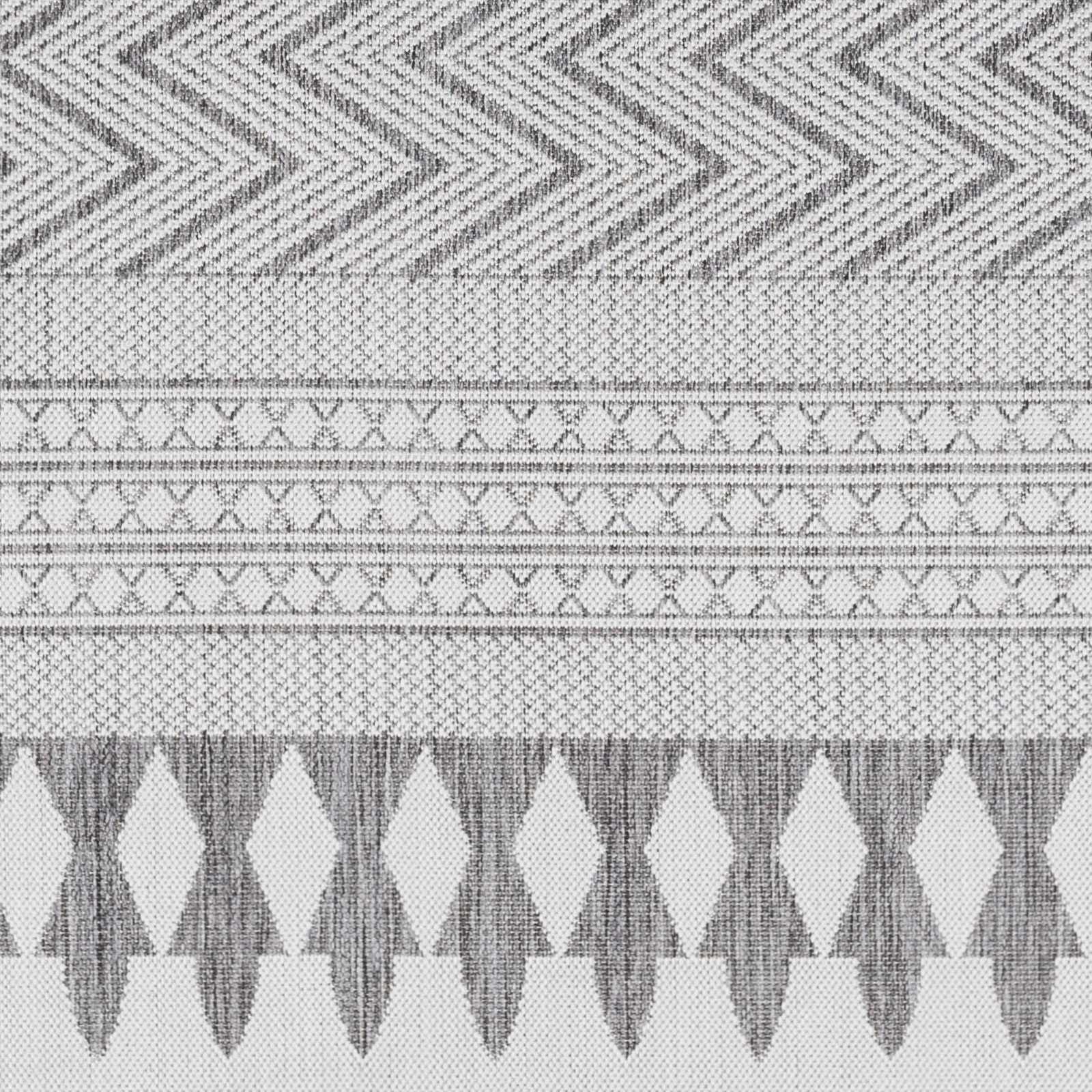 Asif Gray Outdoor Area Rug - Clearance by Boutique Rugs