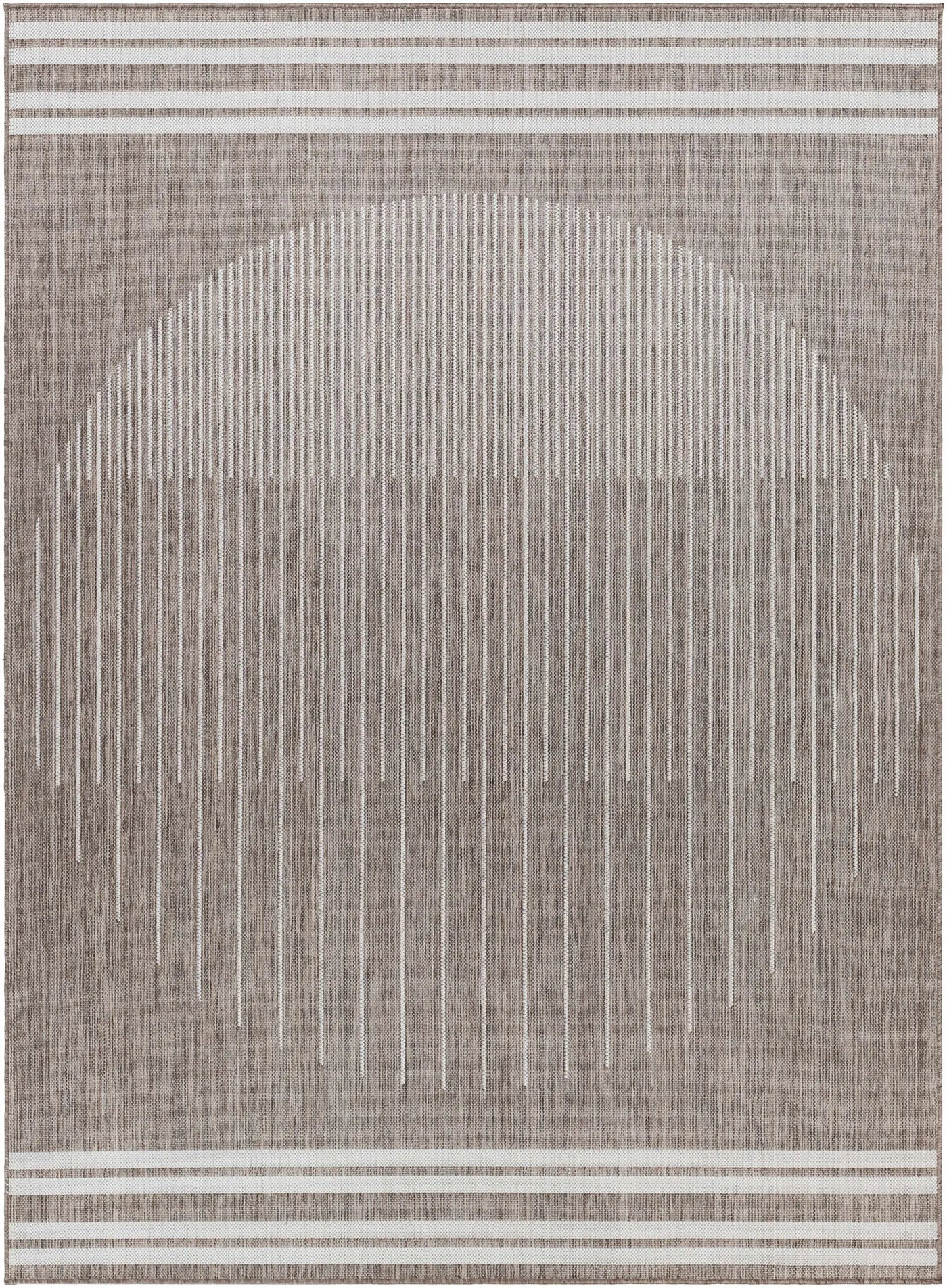 Aviya Brown Outdoor Area Rug - Clearance by Boutique Rugs