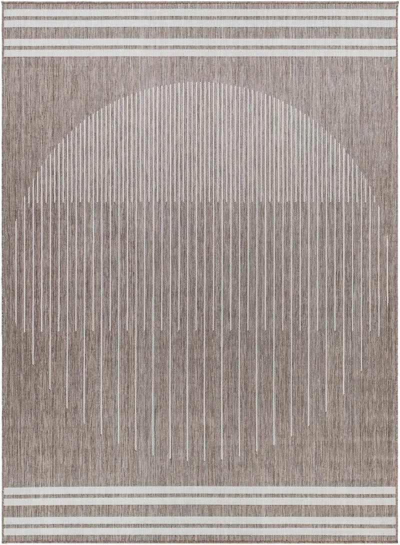 Aviya Brown Outdoor Area Rug - Clearance by Boutique Rugs