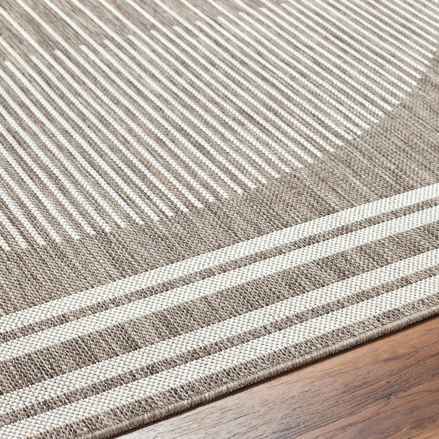 Aviya Brown Outdoor Area Rug - Clearance by Boutique Rugs