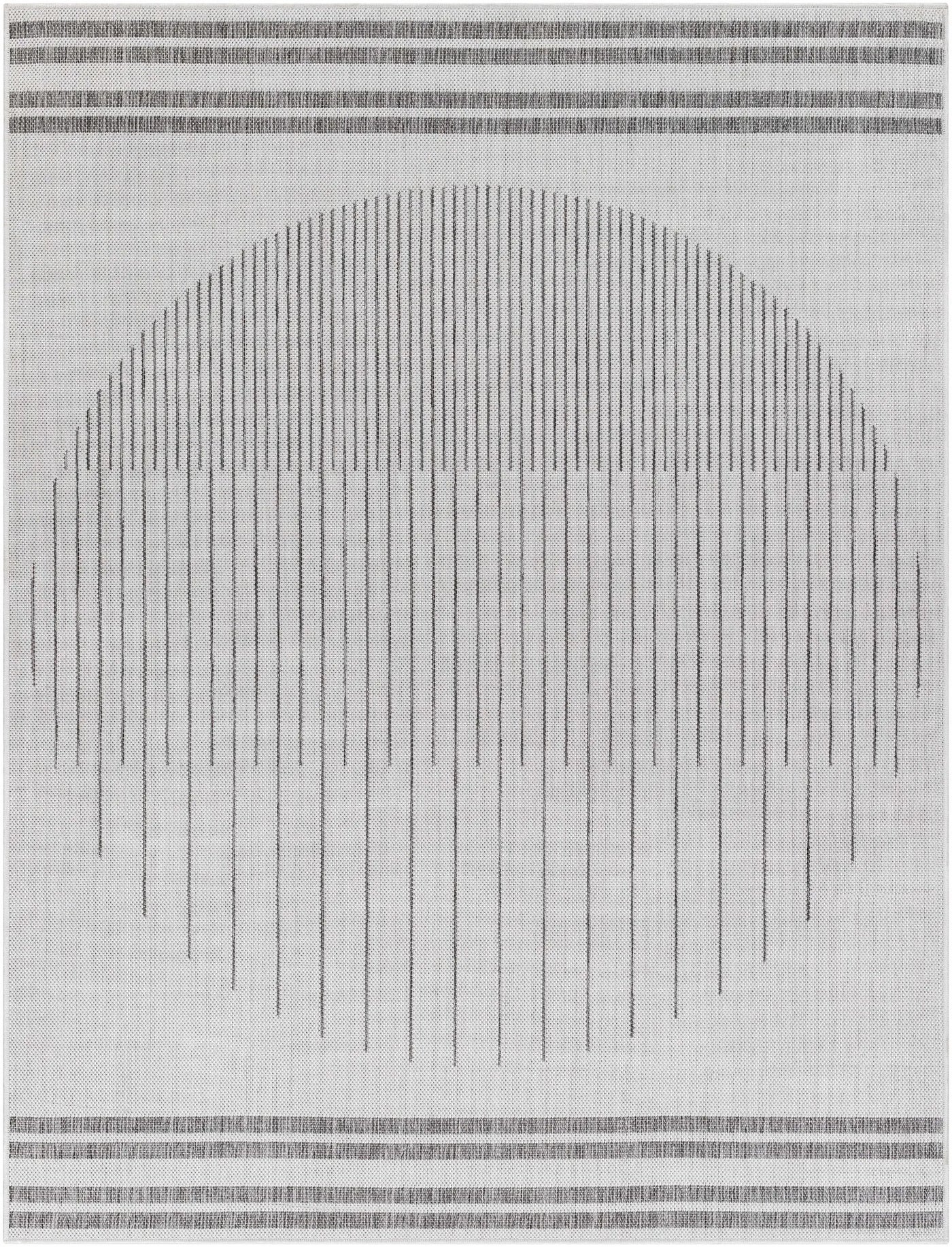 Aviya Light Gray Outdoor Area Rug - Clearance by Boutique Rugs