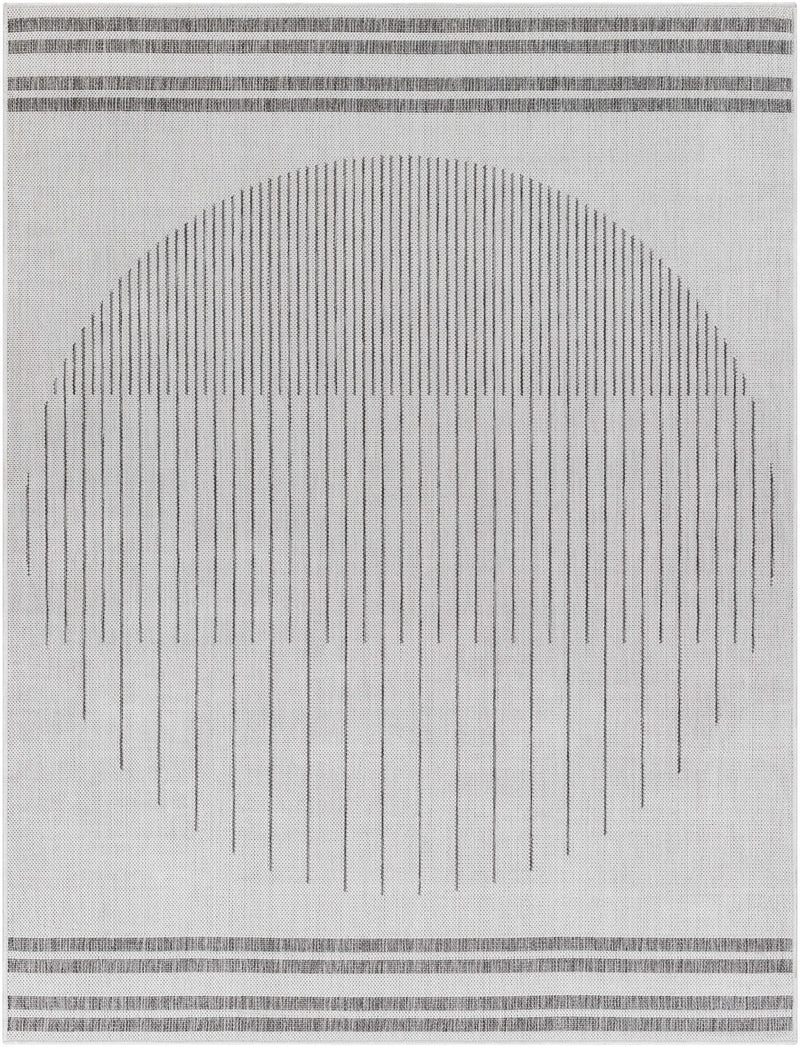 Aviya Light Gray Outdoor Area Rug - Clearance by Boutique Rugs