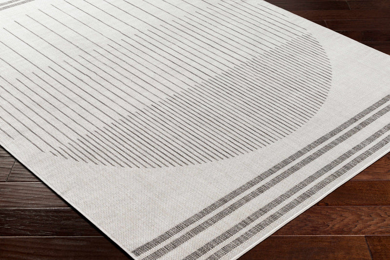 Aviya Light Gray Outdoor Area Rug - Clearance by Boutique Rugs