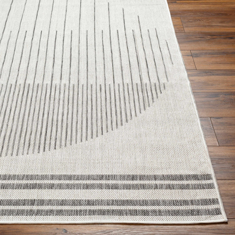 Aviya Light Gray Outdoor Area Rug - Clearance by Boutique Rugs