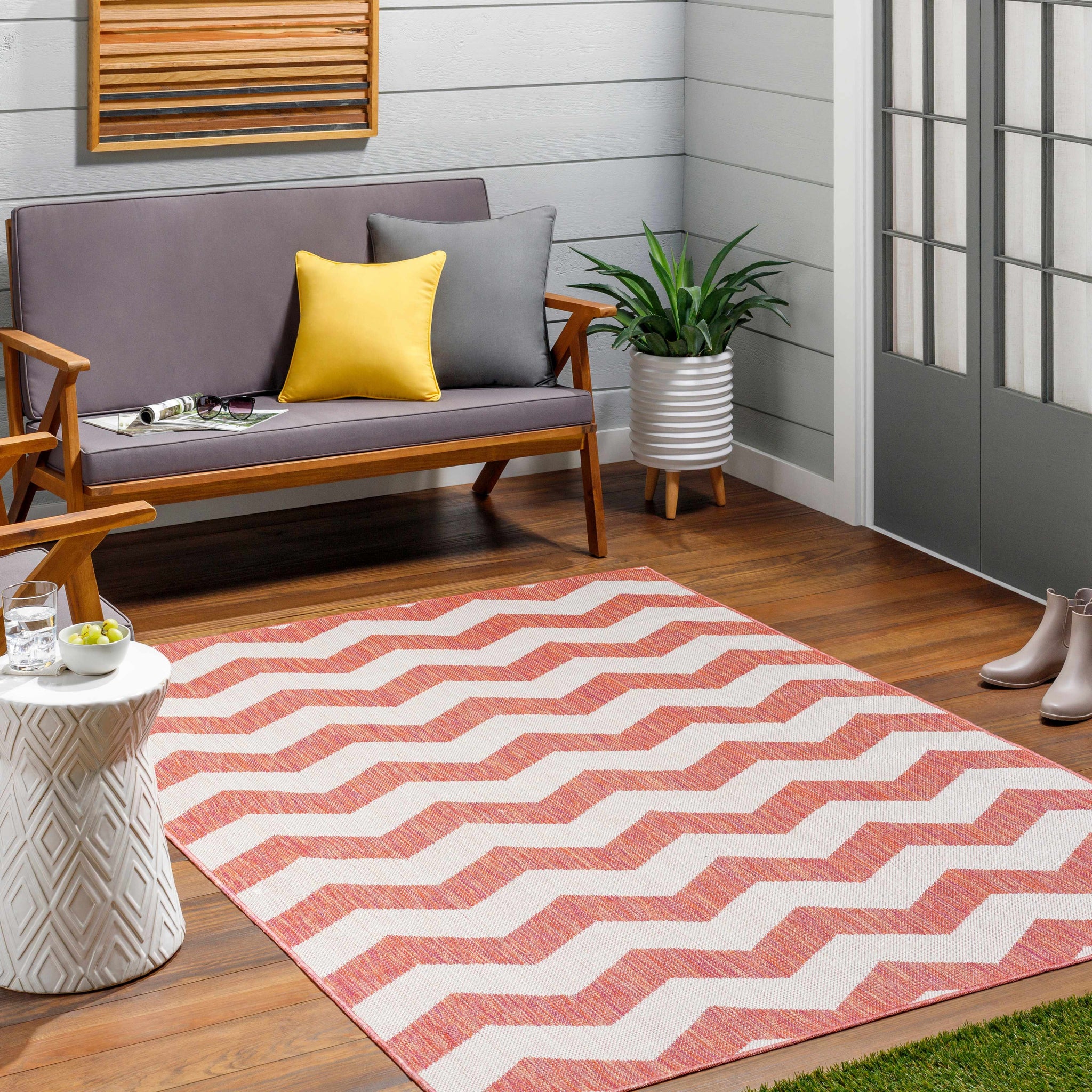 Cheri Lambswool Outdoor Carpet Area Rug - Clearance by Boutique Rugs