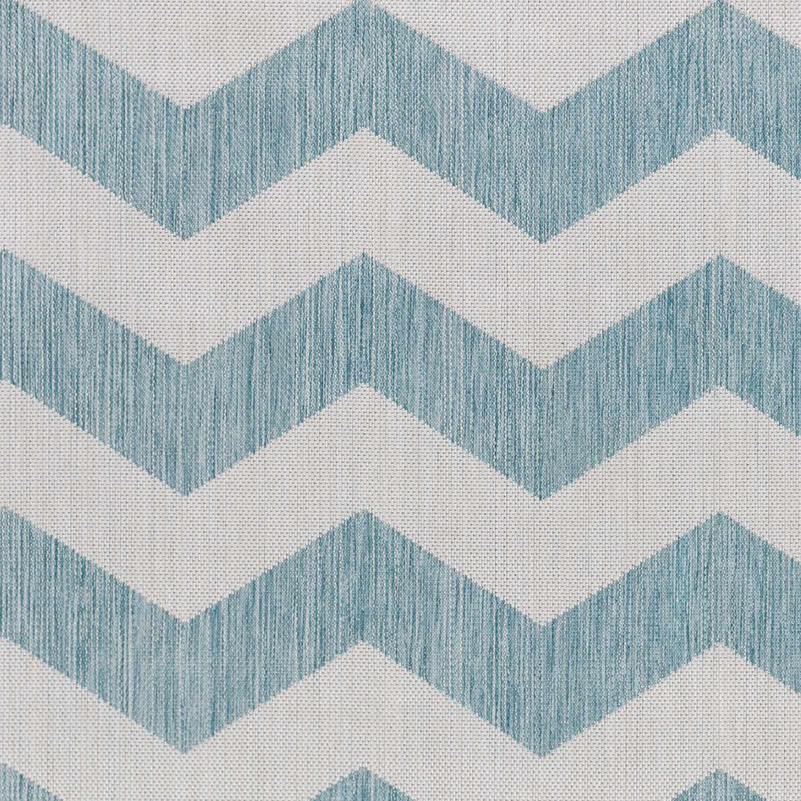 Cheri Thatch Light Blue Outdoor Carpet Area Rug - Clearance by Boutique Rugs
