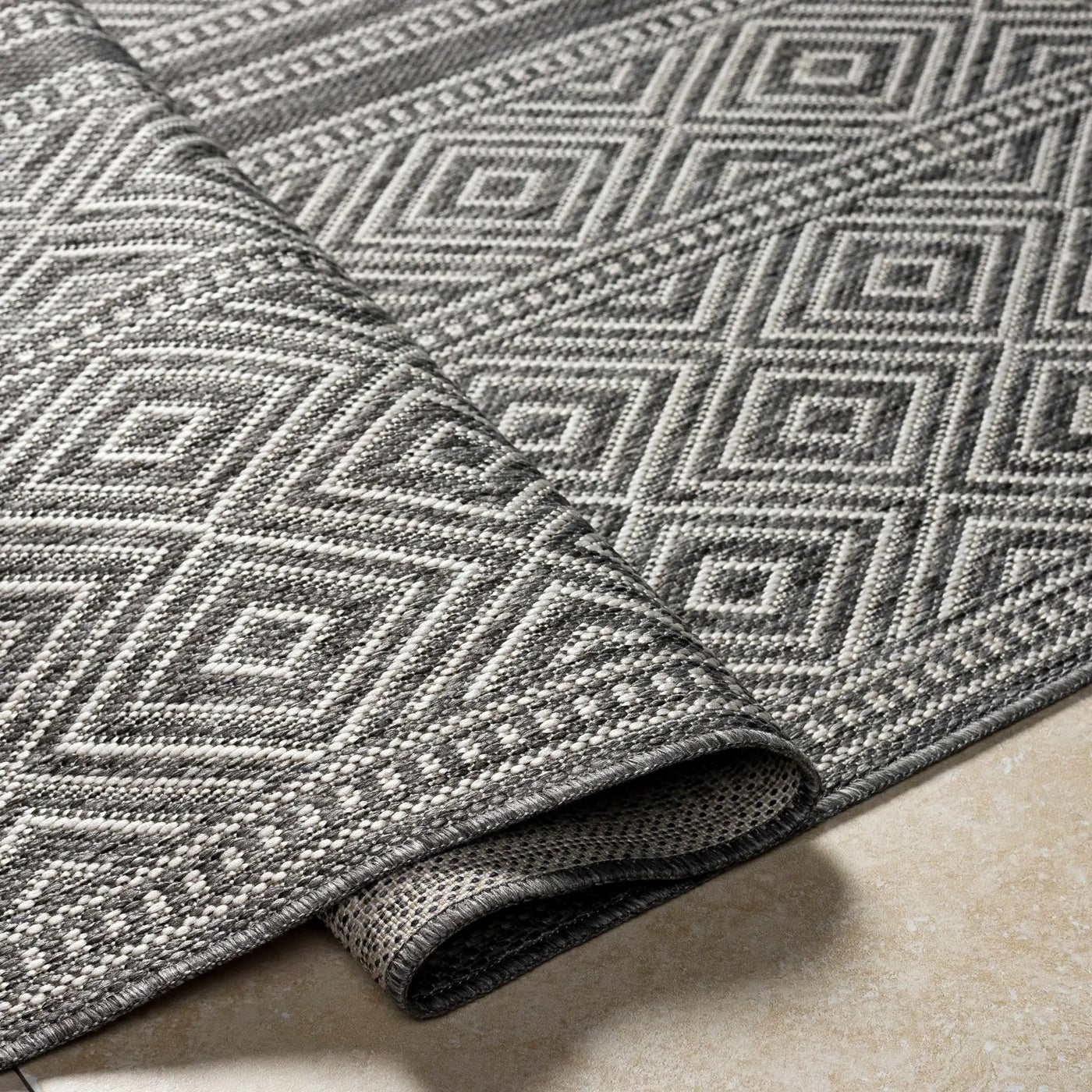 Cyan Outdoor Area Rug - Clearance by Boutique Rugs
