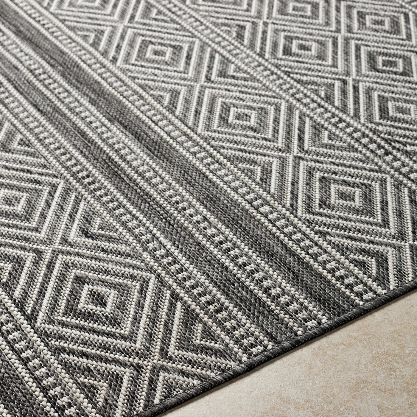 Cyan Outdoor Area Rug - Clearance by Boutique Rugs