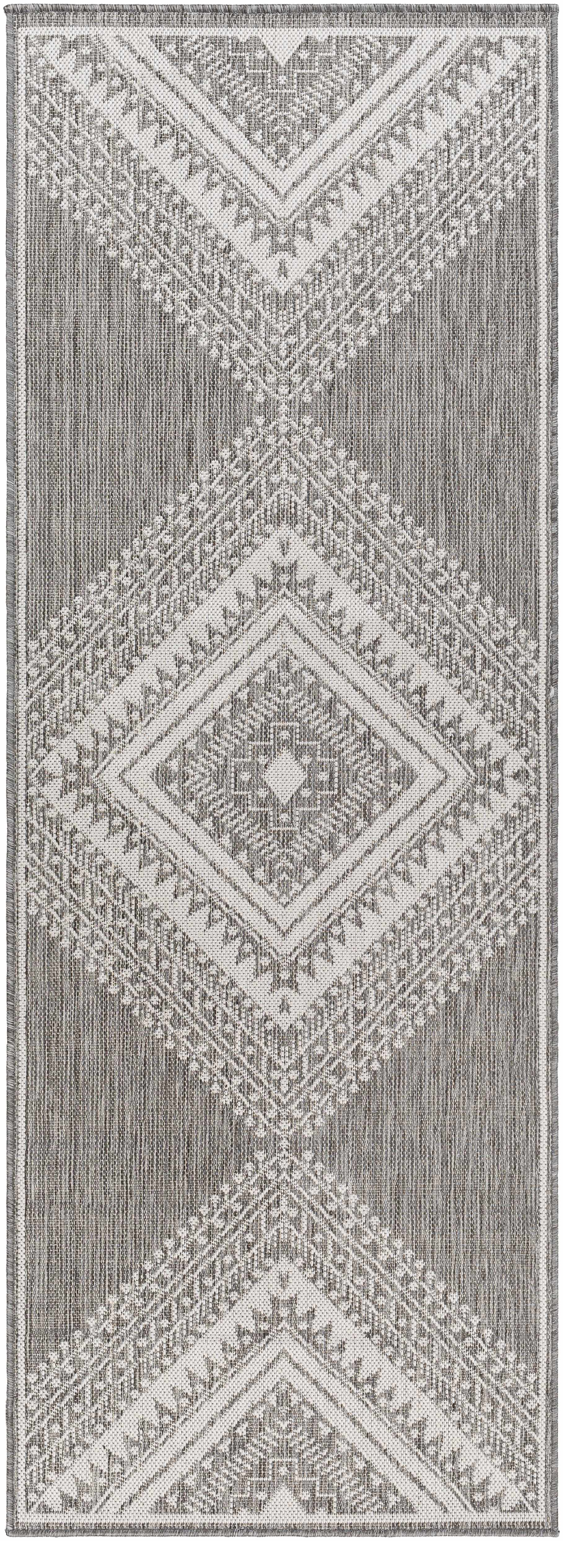 Deana Gray Outdoor Area Rug - Clearance by Boutique Rugs