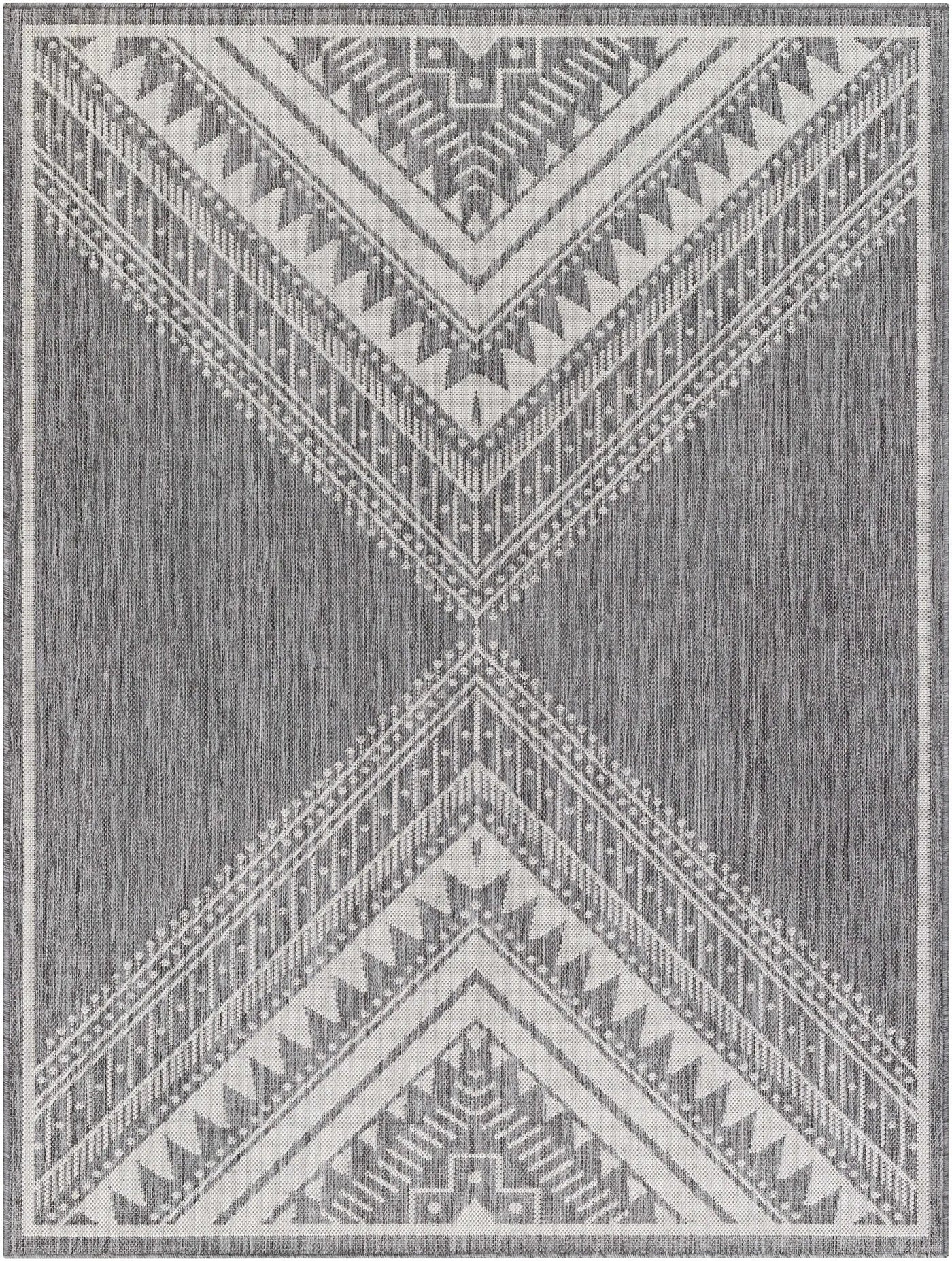 Deana Gray Outdoor Area Rug - Clearance by Boutique Rugs