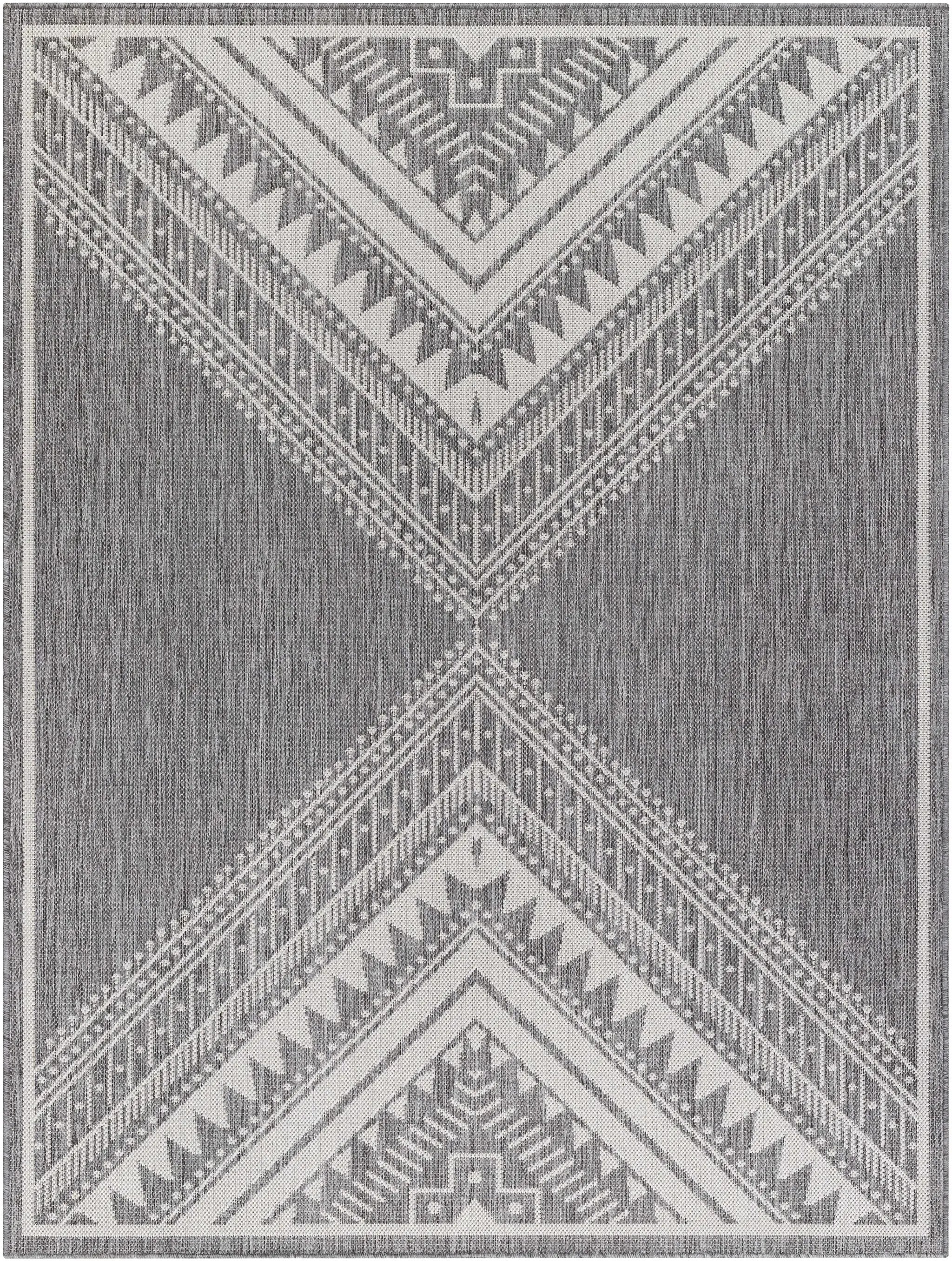 Deana Gray Outdoor Area Rug - Clearance by Boutique Rugs