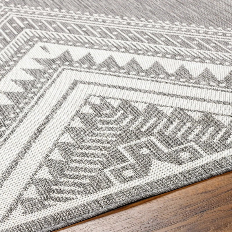 Deana Gray Outdoor Area Rug - Clearance by Boutique Rugs
