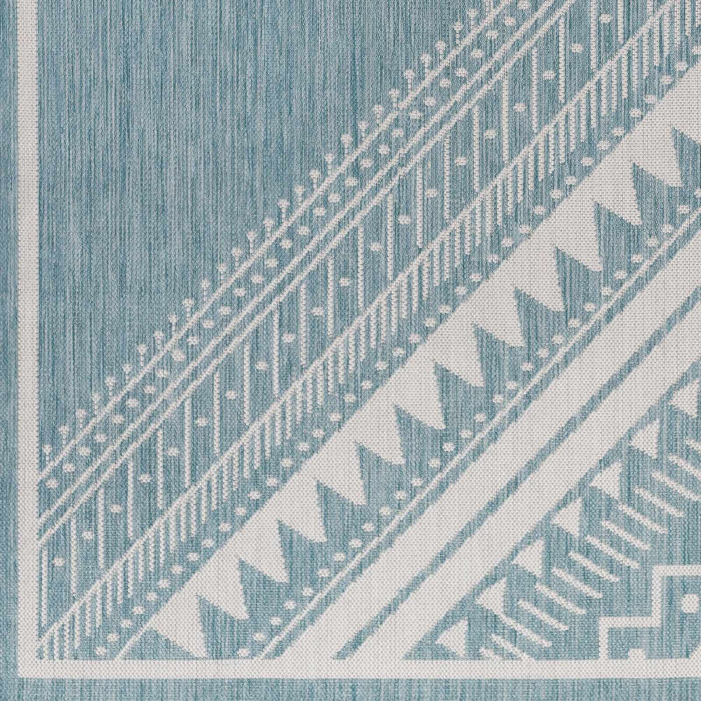 Deana Blue Outdoor Area Rug - Clearance by Boutique Rugs