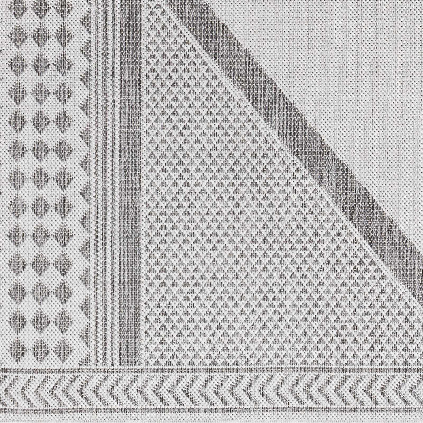 Efrem Off White Outdoor Carpet Area Rug - Clearance by Boutique Rugs