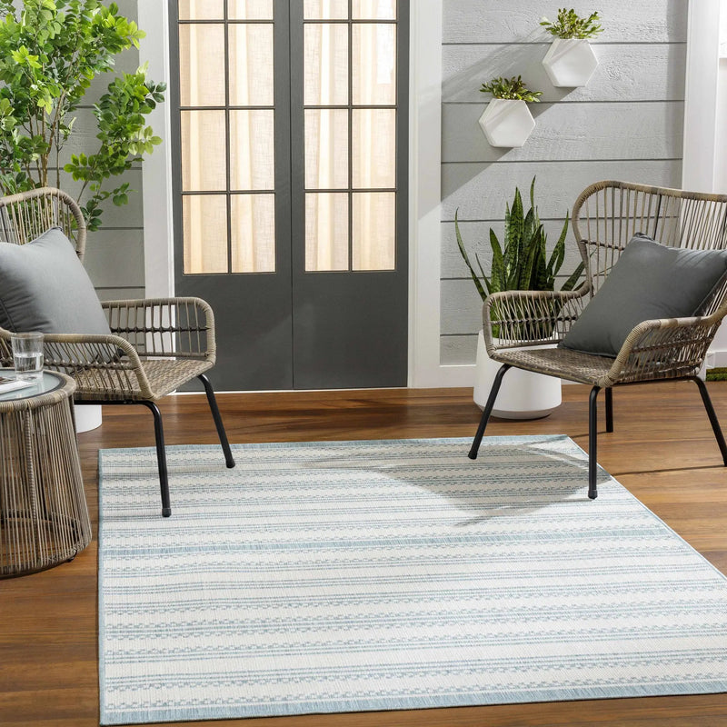 Engla Off White Outdoor Carpet Area Rug - Clearance by Boutique Rugs