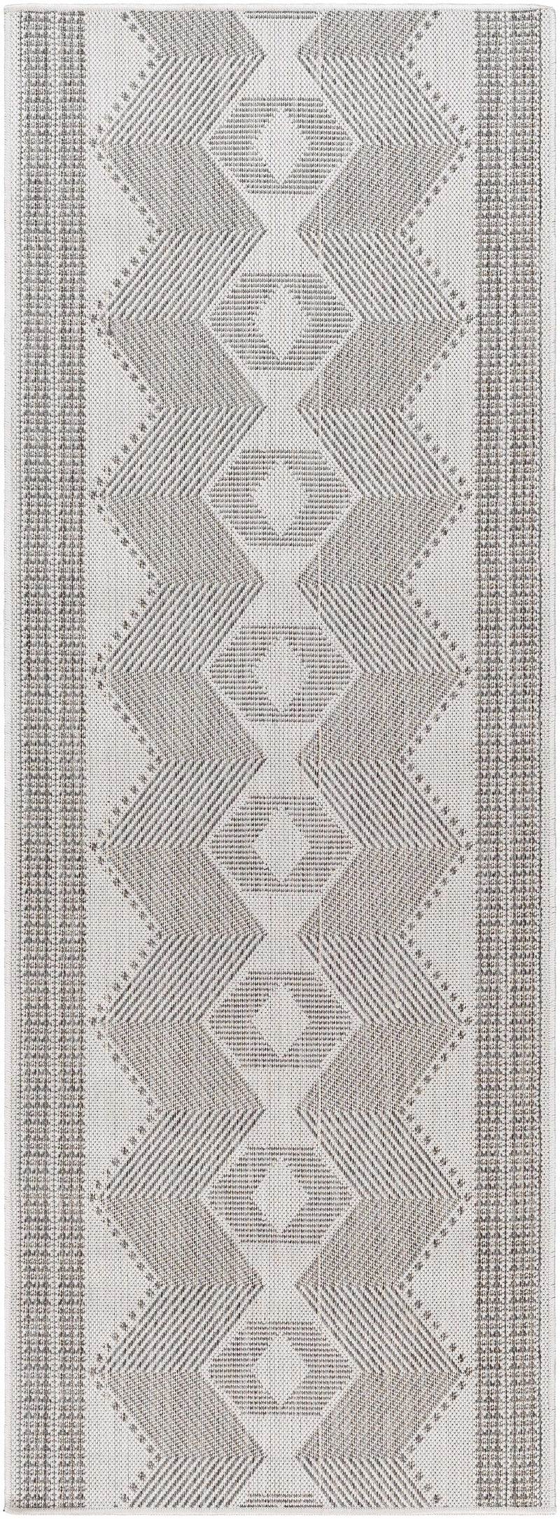 Evana Gray Outdoor Area Rug - Clearance by Boutique Rugs