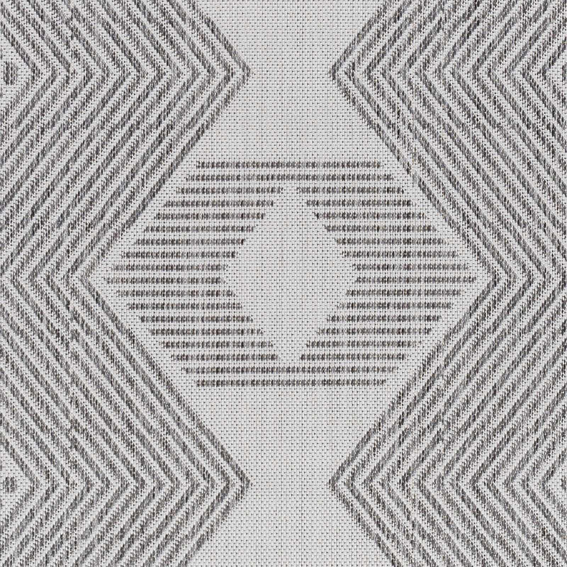Evana Gray Outdoor Area Rug - Clearance by Boutique Rugs