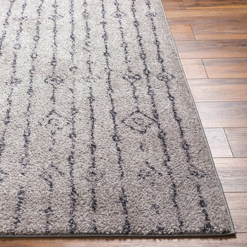 Demi Gray Washable Area Rug - Clearance by Boutique Rugs