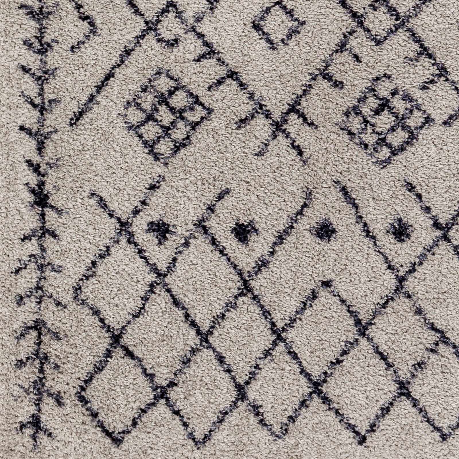 Elyes Gray Washable Area Rug - Clearance by Boutique Rugs