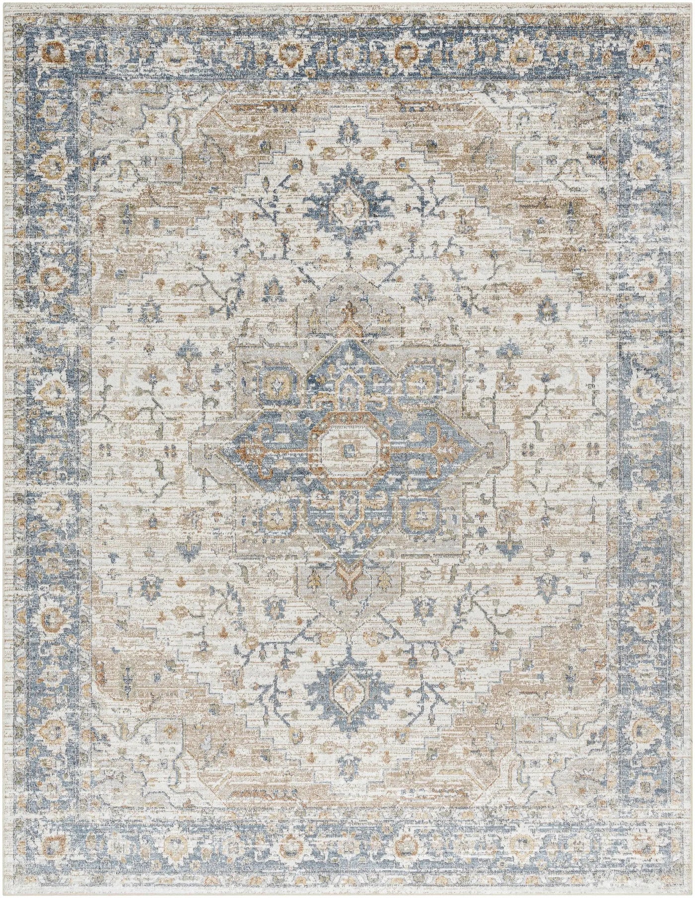 Ezri Cream Washable Area Rug by Boutique Rugs