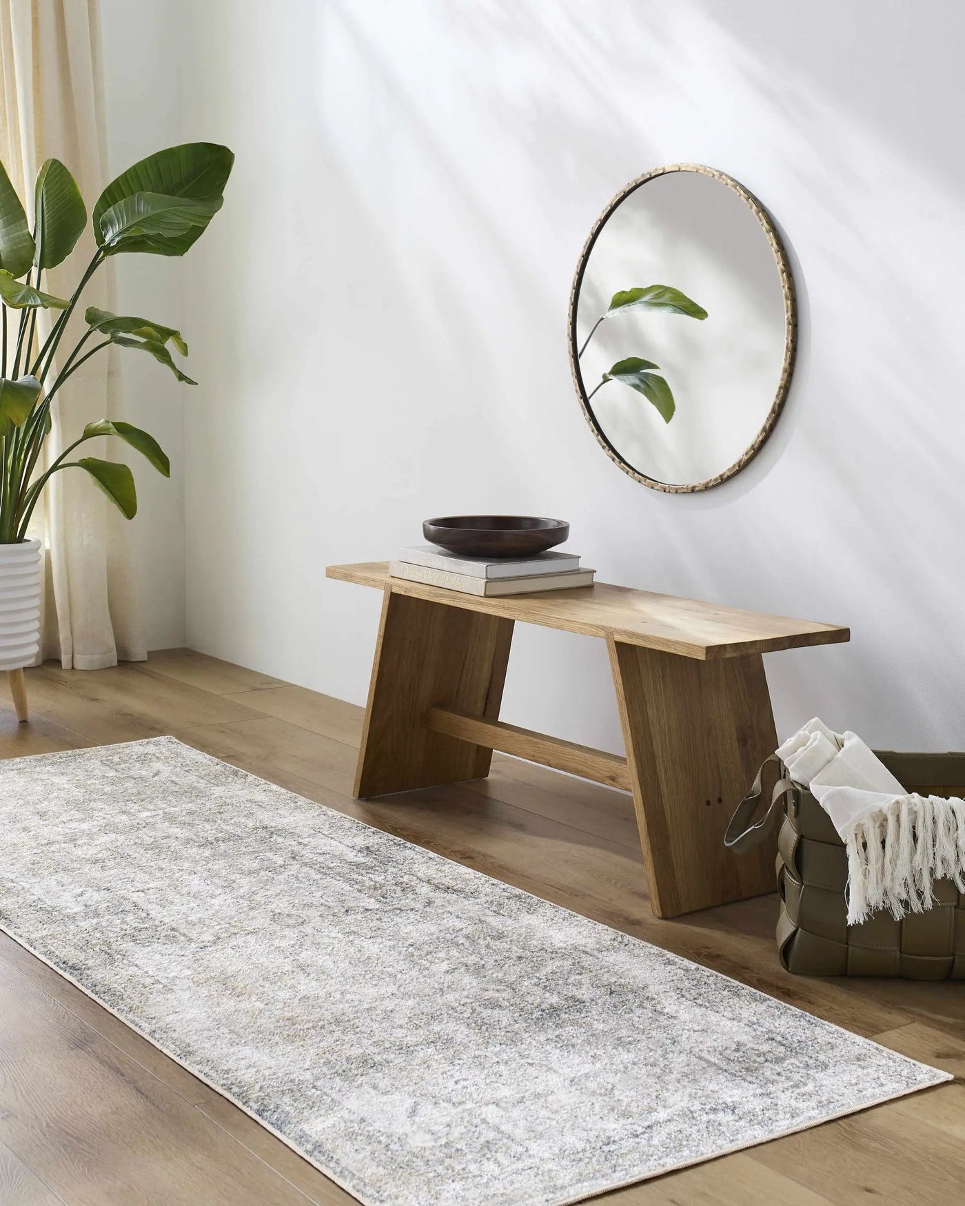 Hera Olive Boutique Washable Rug by Boutique Rugs
