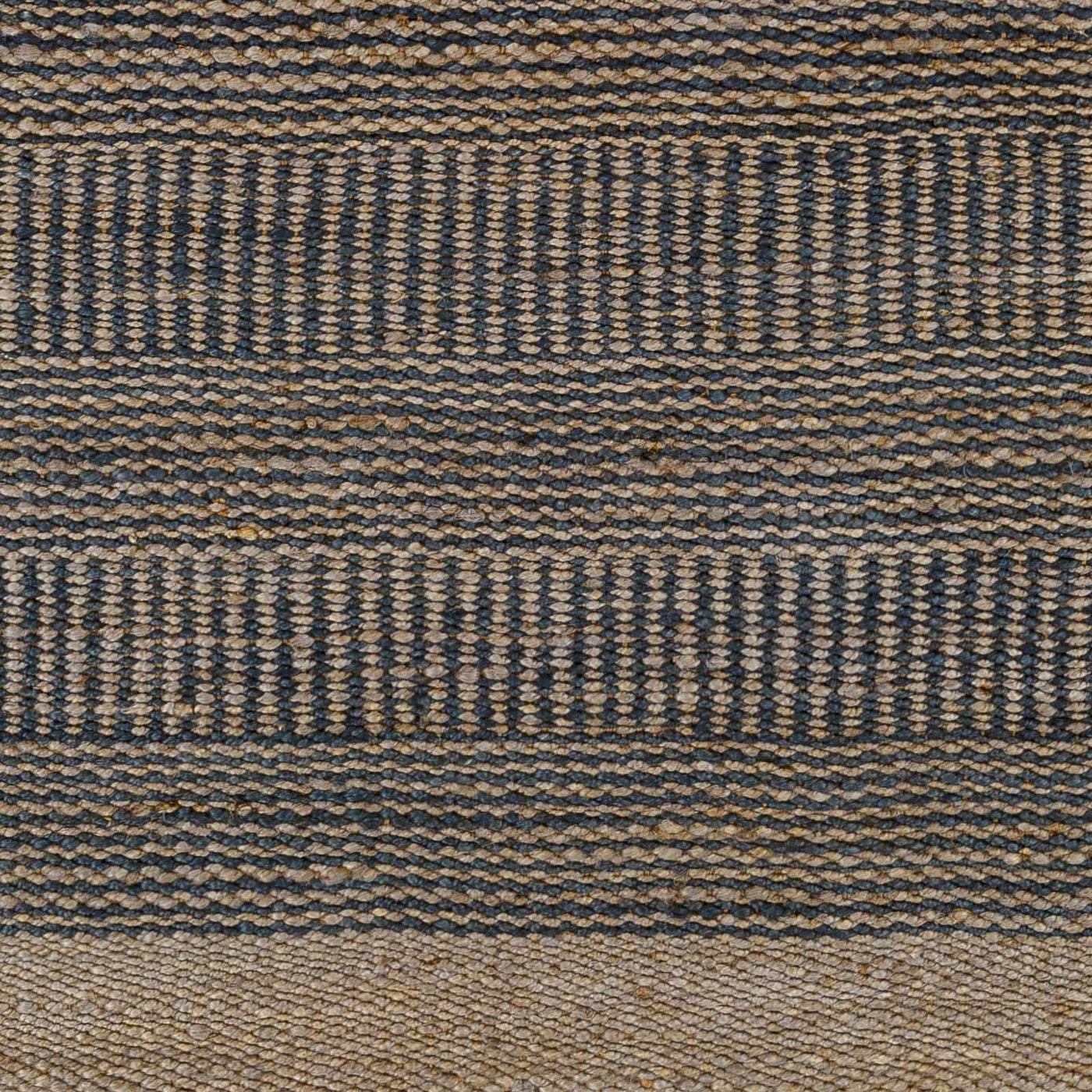 Navy Elle Jute Rug by Boutique Rugs