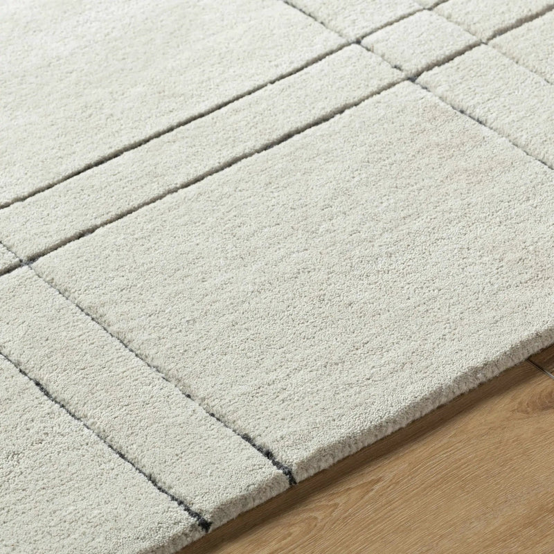 Sixto Beige Area Rug - Clearance by Boutique Rugs