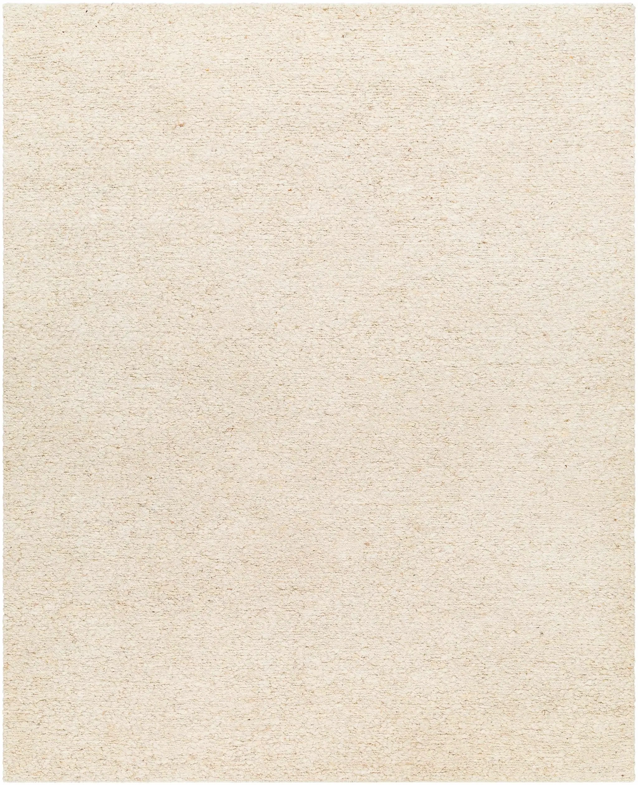 Sera Cream Hand Knotted Wool Area Rug - Clearance by Boutique Rugs