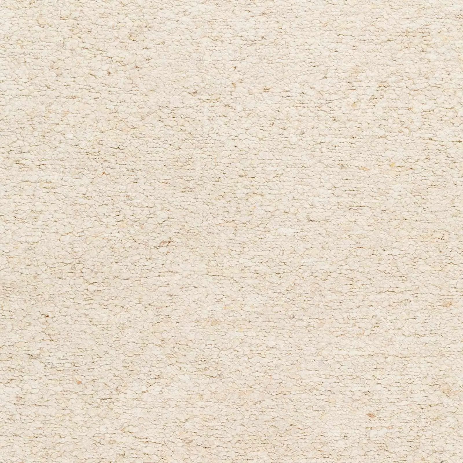 Sera Cream Hand Knotted Wool Area Rug - Clearance by Boutique Rugs