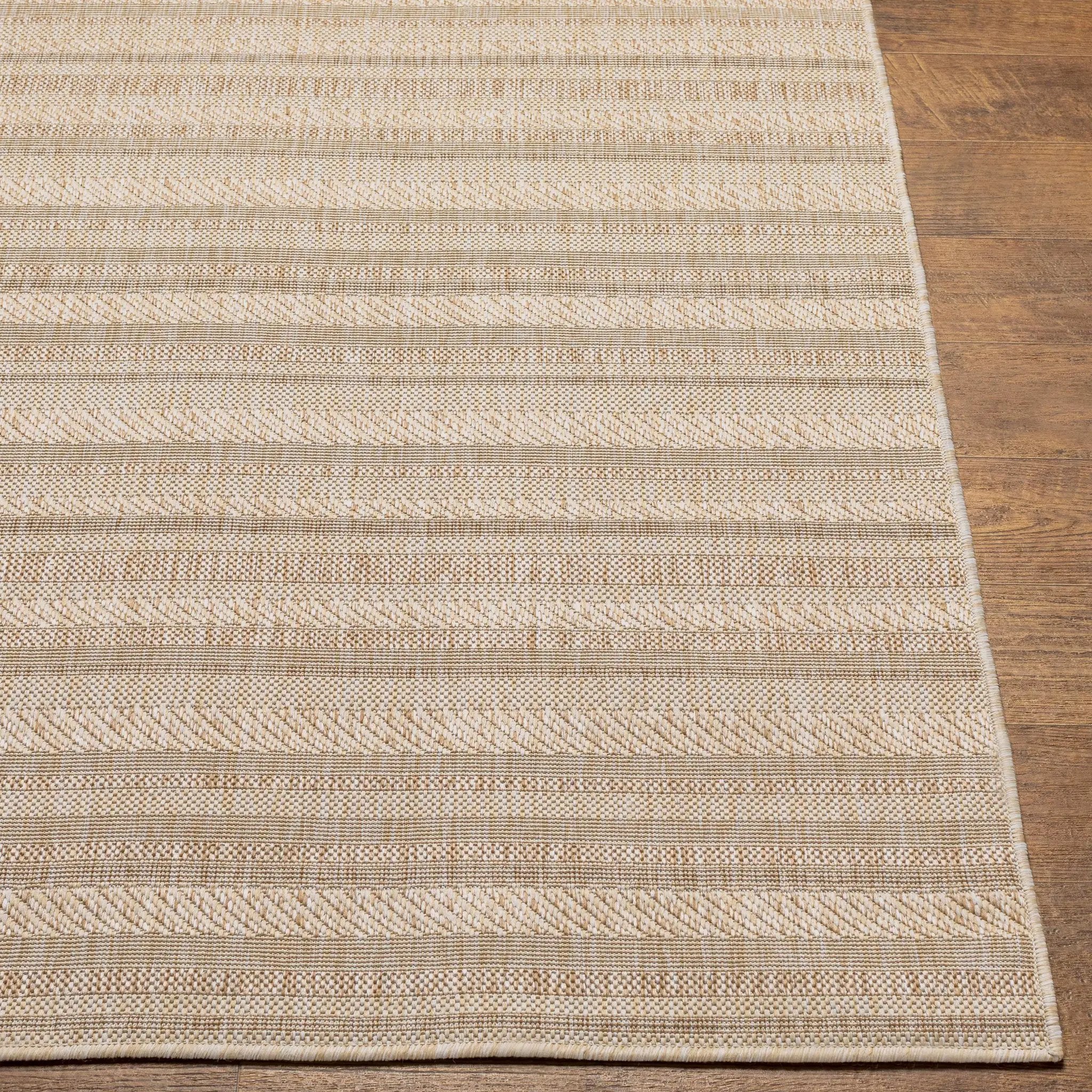 Sultanhisar Striped Nordic Outdoor Rug by Boutique Rugs