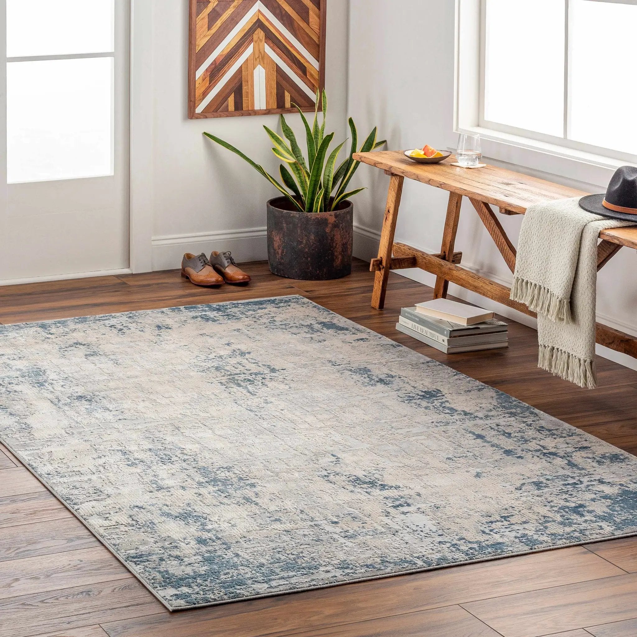 Saltair Textured Luxe Rug - Clearance by Boutique Rugs