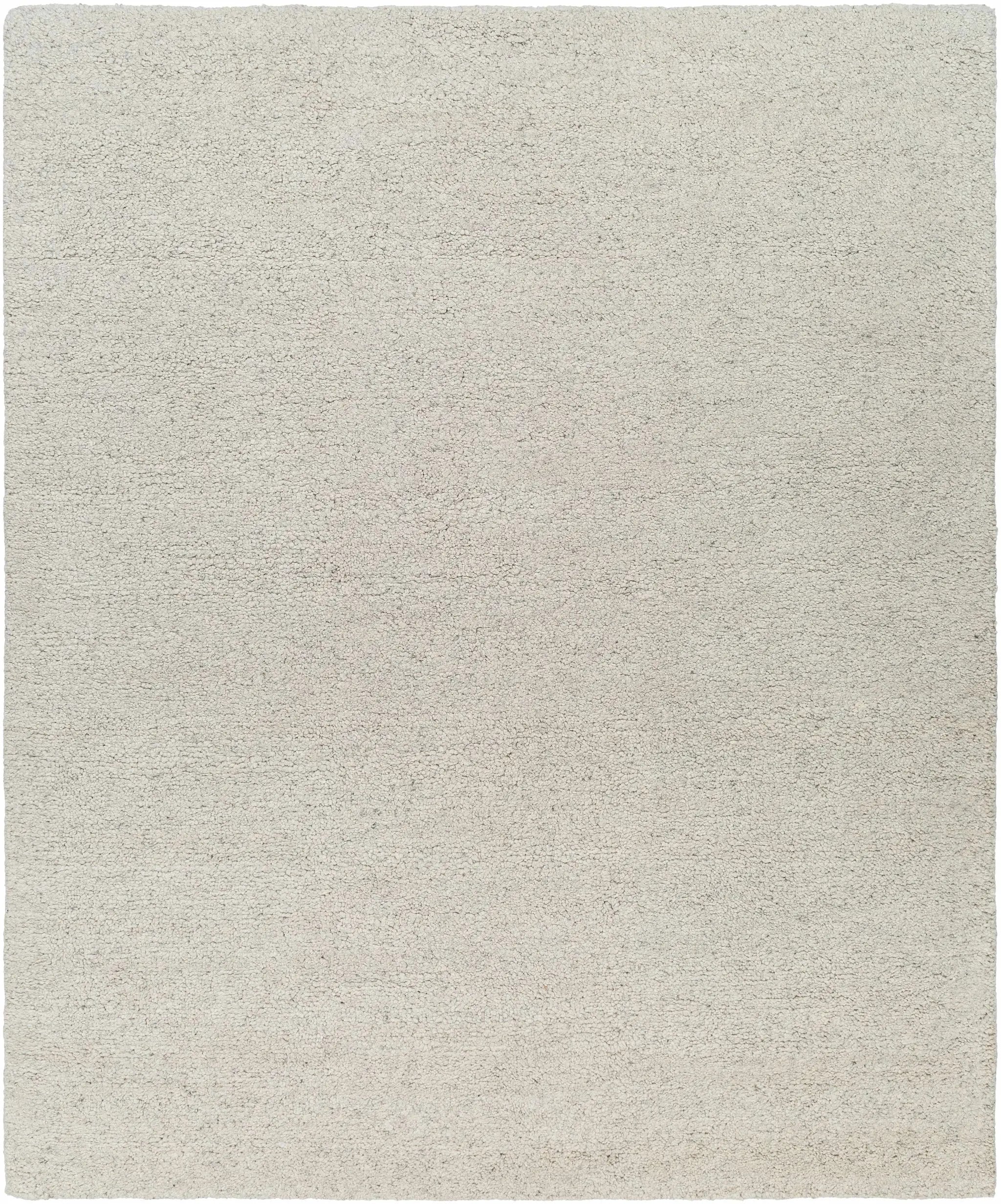 Buffy Gray Hand Knotted Wool Area Rug - Clearance by Boutique Rugs