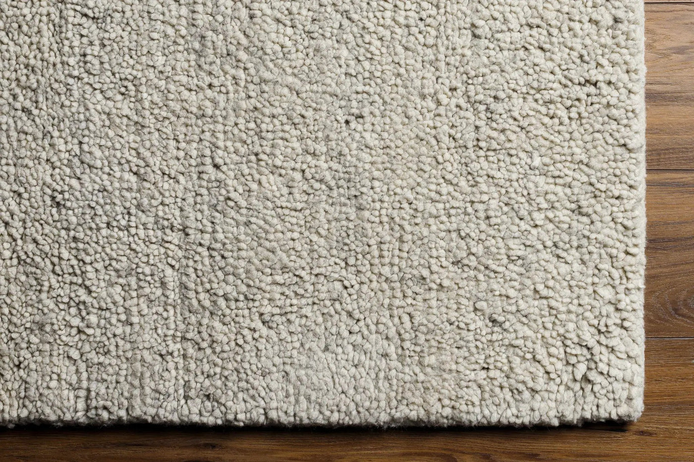 Buffy Gray Hand Knotted Wool Area Rug - Clearance by Boutique Rugs