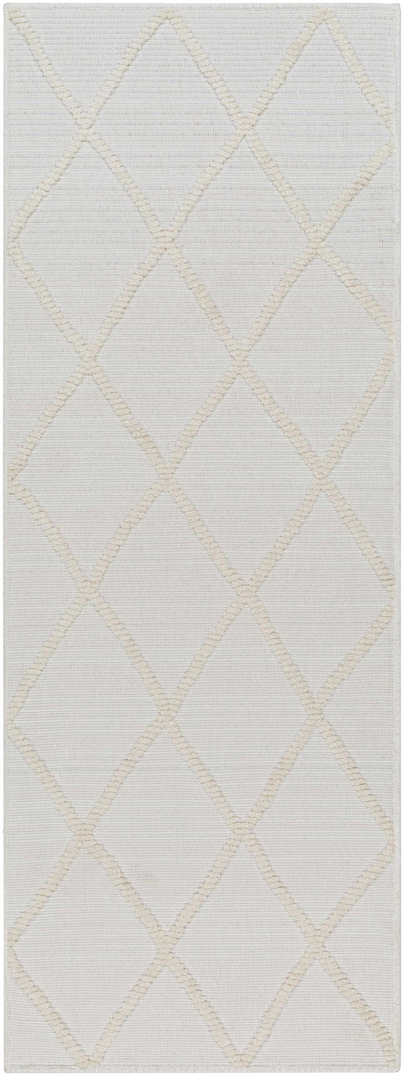 Amani White Washable Rug - Clearance by Boutique Rugs