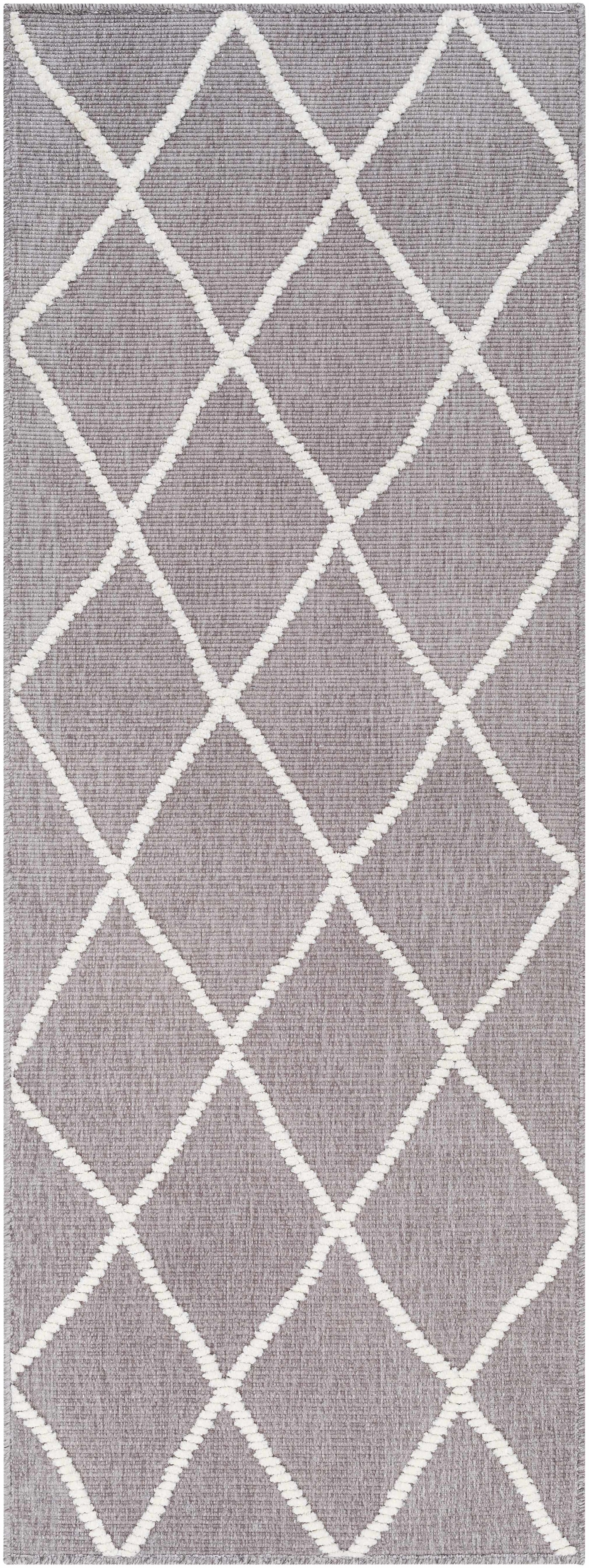 Amani Gray Washable Rug - Clearance by Boutique Rugs
