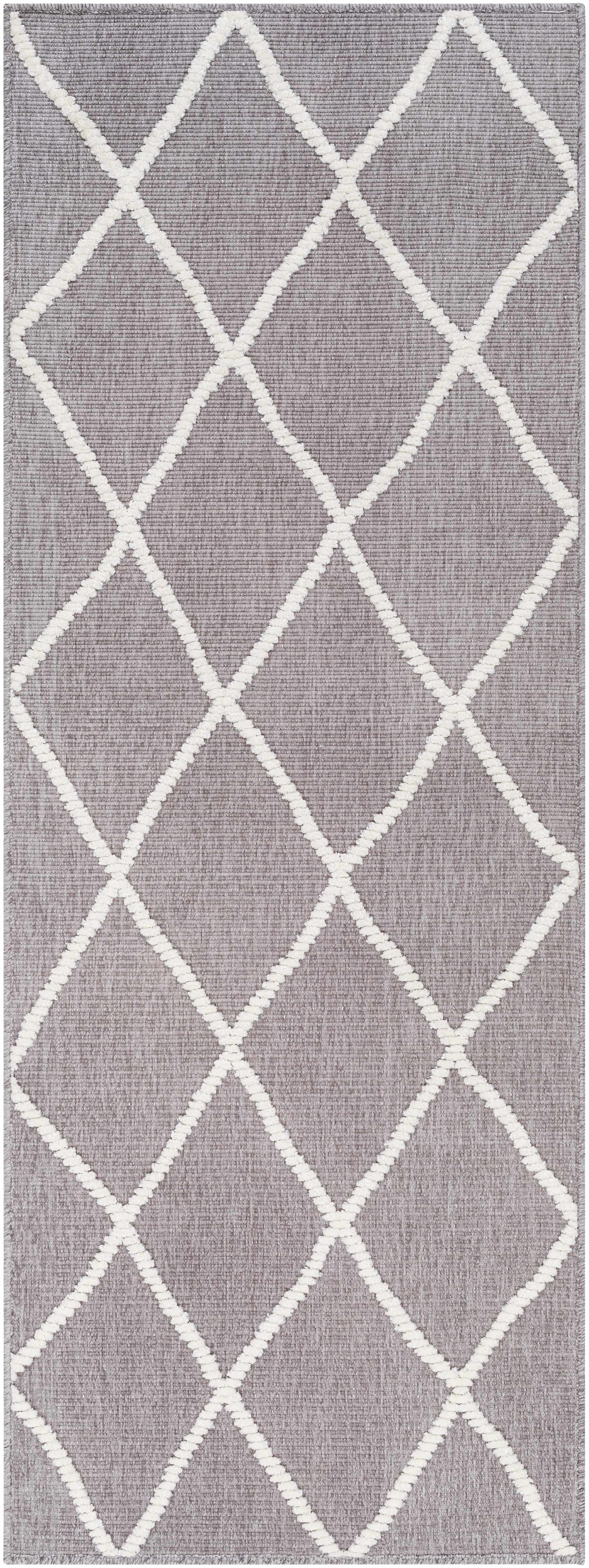 Amani Gray Washable Rug - Clearance by Boutique Rugs