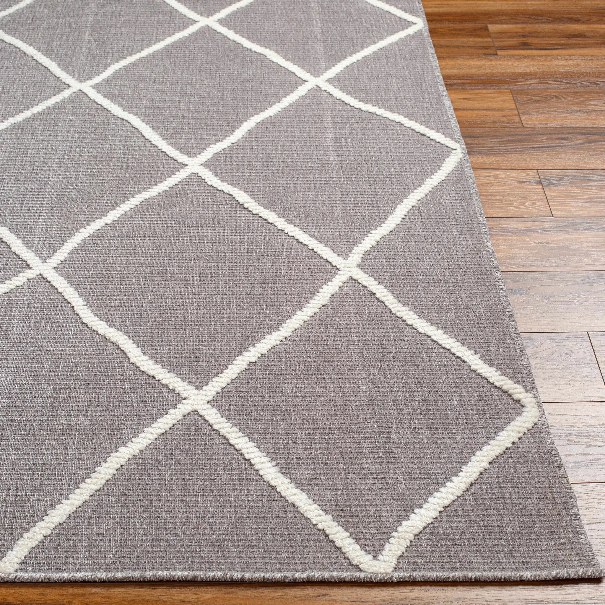 Amani Gray Washable Rug - Clearance by Boutique Rugs