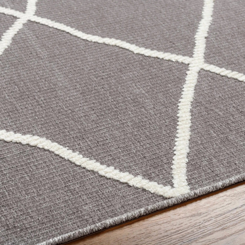 Amani Gray Washable Rug - Clearance by Boutique Rugs