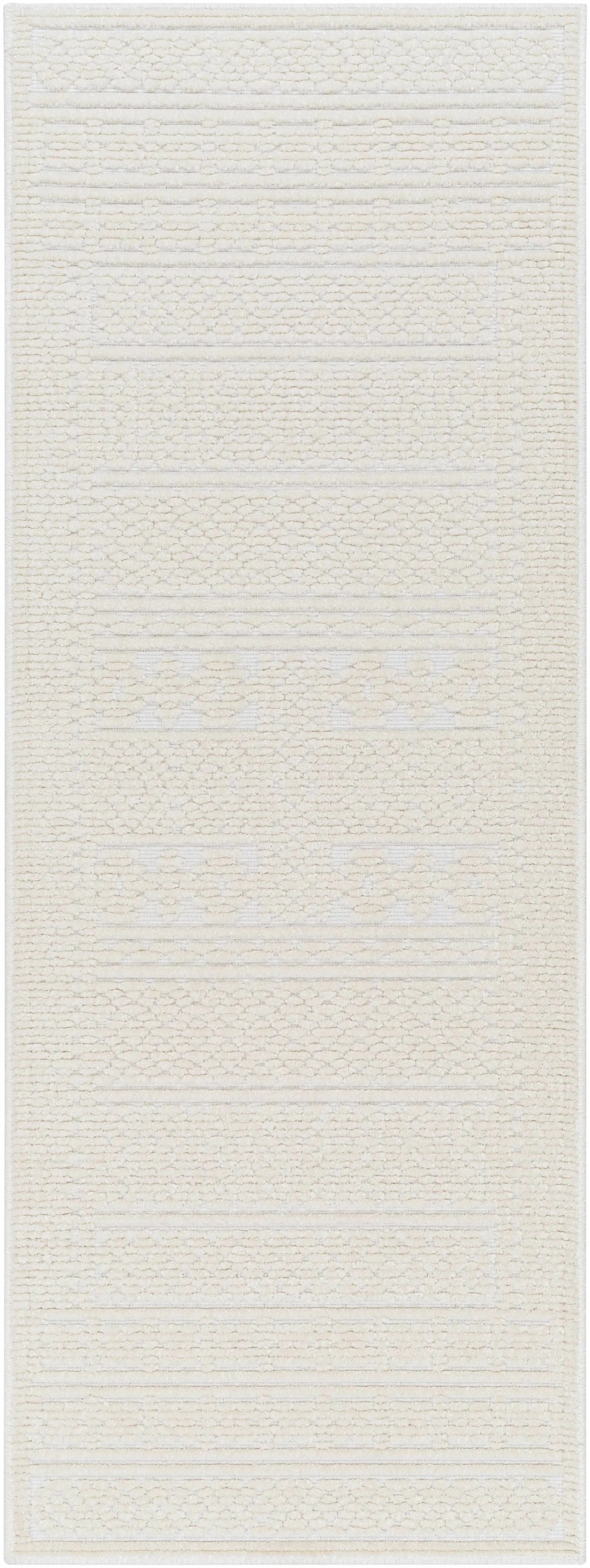 Bahar Cream Washable Area Rug by Boutique Rugs