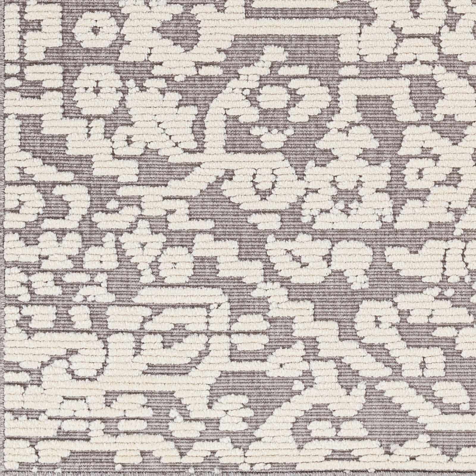 Beren Gray Washable Area Rug - Clearance by Boutique Rugs