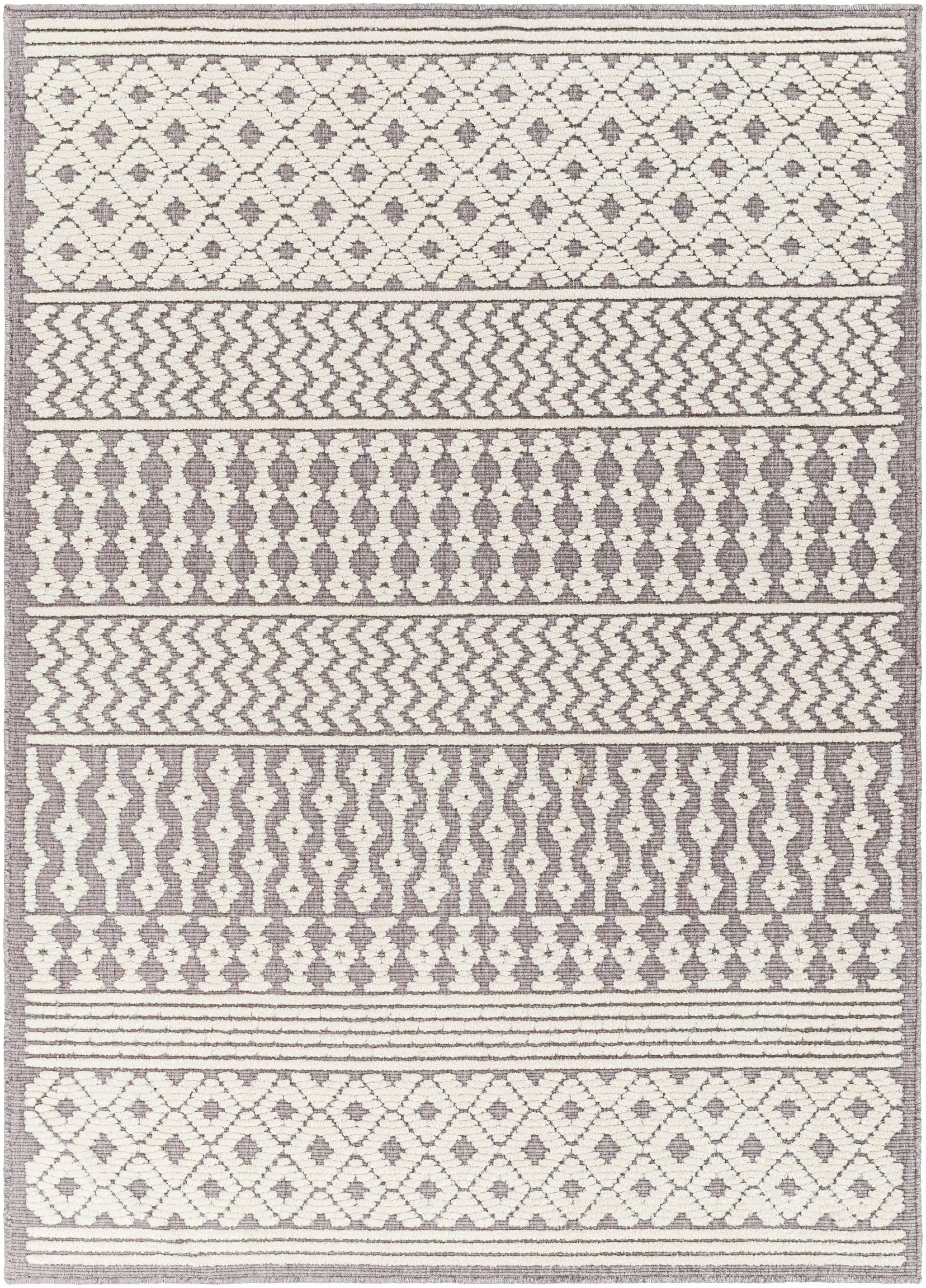 Drago Gray 3D Area Rug - Clearance by Boutique Rugs