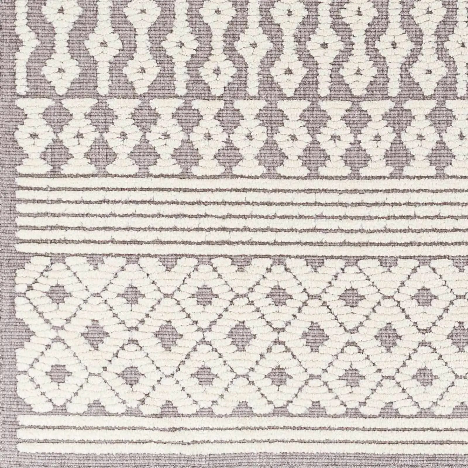 Drago Gray 3D Area Rug - Clearance by Boutique Rugs