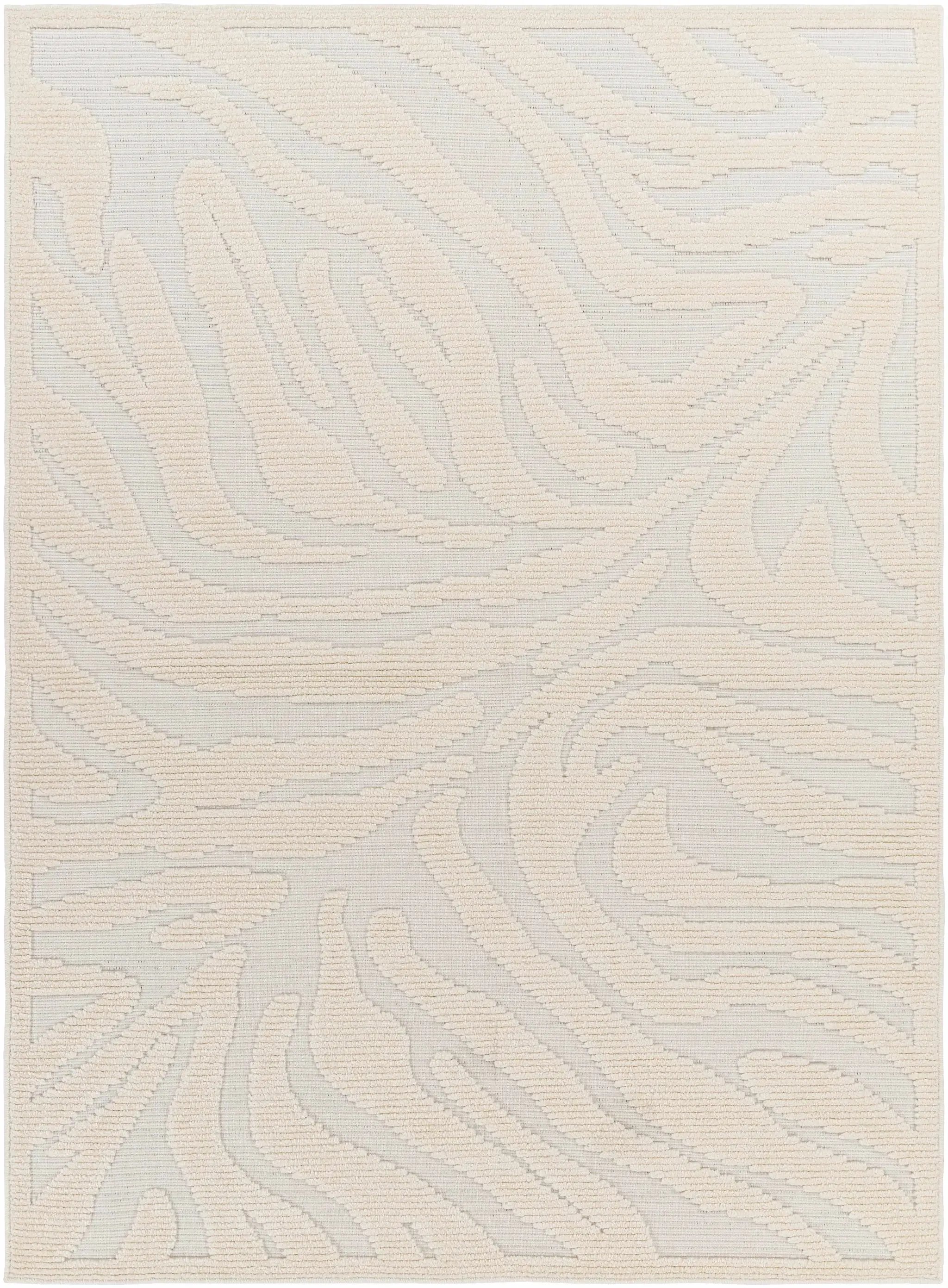 Keto Cream 3D Zebra Rug - Clearance by Boutique Rugs