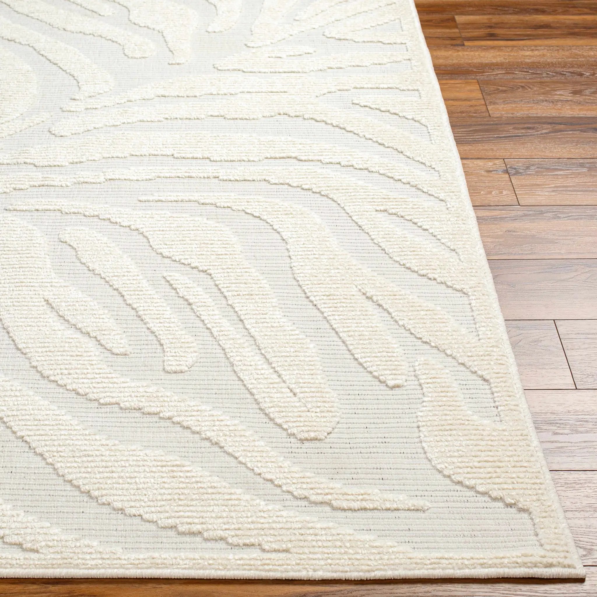 Keto Cream 3D Zebra Rug - Clearance by Boutique Rugs
