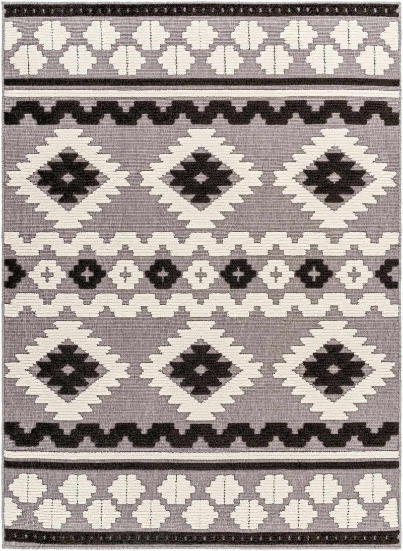 Noki Washable Textured Southwestern Rug - Clearance by Boutique Rugs