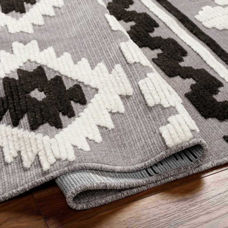 Noki Washable Textured Southwestern Rug - Clearance by Boutique Rugs