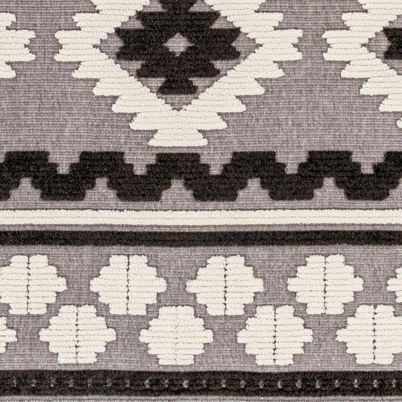Noki Washable Textured Southwestern Rug - Clearance by Boutique Rugs
