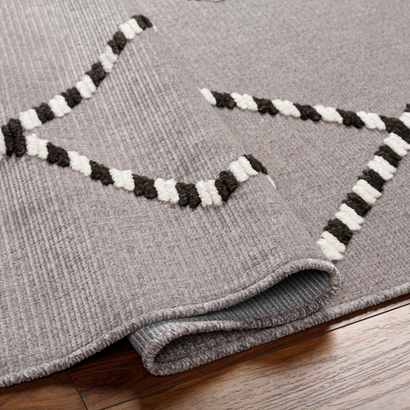 Rolf Textured Washable Rug - Clearance by Boutique Rugs